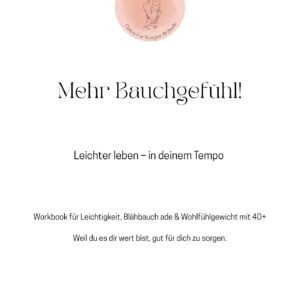 Mehr Bauchgefühl!
