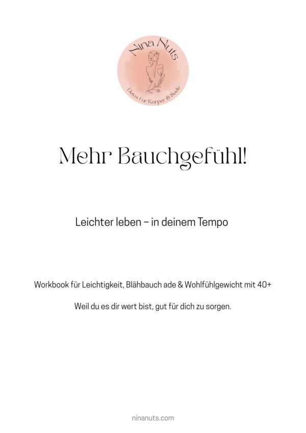 Mehr Bauchgefühl!